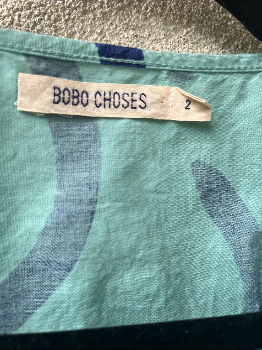 Bobo Choses Women's "David" Squiggle Dress - Picture 4 of 6